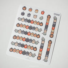 Load image into Gallery viewer, Border Deco Stickers with DnT OC's