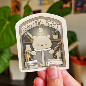 Read More Books Teddy Sticker Flake