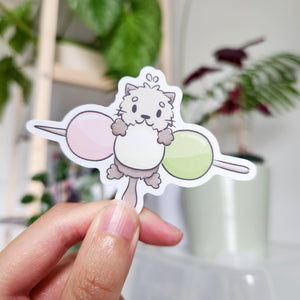 Sea Otter Dango Sticker Flake