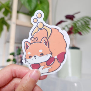 Fox Gacha Sticker Flake