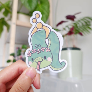 Snake Gacha Sticker Flake