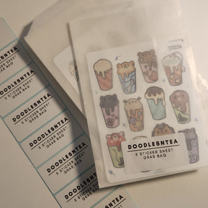 Mystery Grab Bag (5 Sticker Sheets)