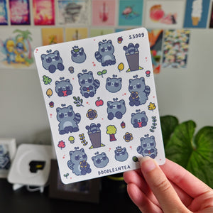 Raccoon Trash Panda Stickers