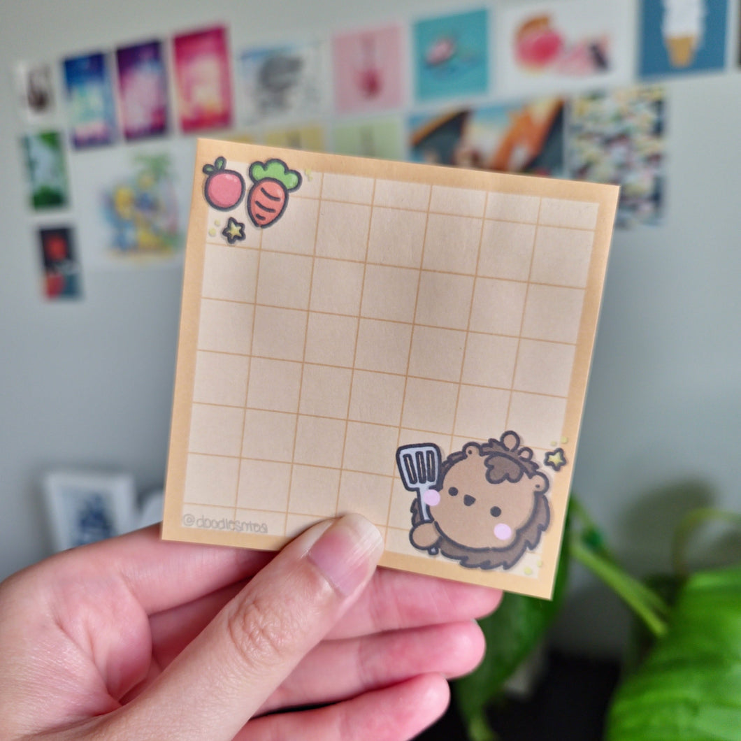 [CLEAROUT] Hedgie Sticky Notes