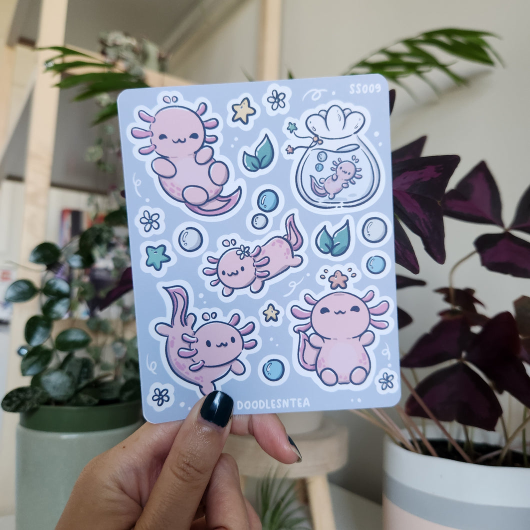 Axolotl Stickers