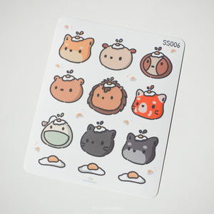 Egg Stickers with DnT OC's