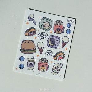 Snack Time Stickers