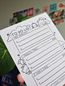 Minimal To-Do List Memopad