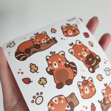 Load image into Gallery viewer, Red Panda Stickers (NEW)

