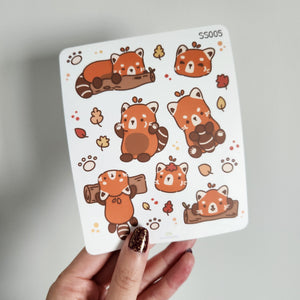Red Panda Stickers (NEW)
